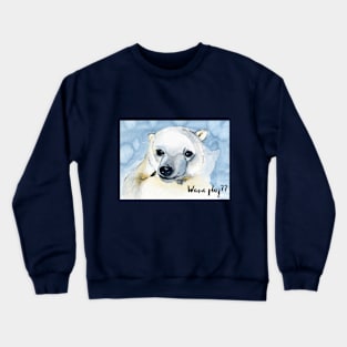 wanna play? Crewneck Sweatshirt